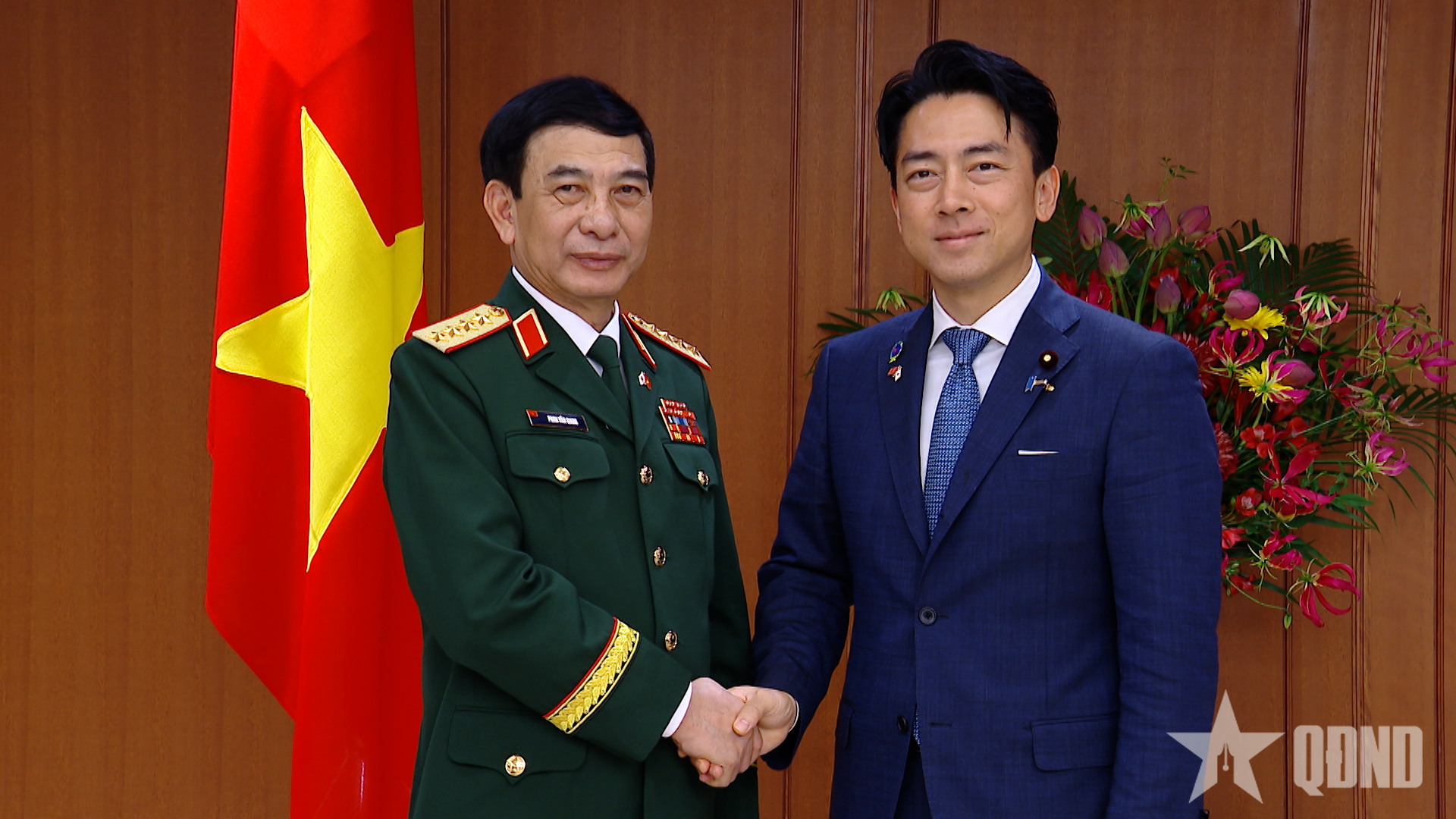Một số hình ảnh hoạt động của Đại tướng Phan Văn Giang tại Nhật Bản